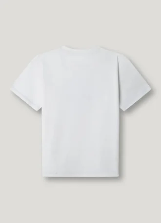 Camiseta de corte regular con estampado de logotipo