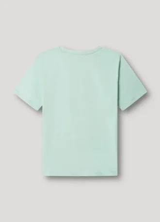 Camiseta de corte regular con estampado de logotipo