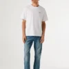 Camiseta de corte regular con estampado de logotipo