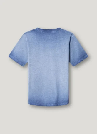 Camiseta de corte regular con estampado de logotipo