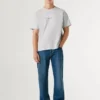 Camiseta de corte regular con estampado de logotipo