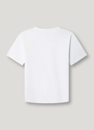 Camiseta de corte regular con estampado de logotipo