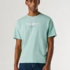 Camiseta de corte regular con estampado de logotipo