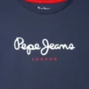 Camiseta de corte regular con estampado de logotipo Camiseta de corte regular con estampado de logotipo