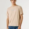 Camiseta de corte regular con estampado de logotipo