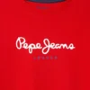 Camiseta de corte regular con estampado de logotipo Camiseta de corte regular con estampado de logotipo