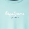 Camiseta de corte regular con estampado de logotipo Camiseta de corte regular con estampado de logotipo