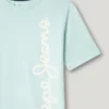 Camiseta de corte regular con estampado de logotipo Camiseta de corte regular con estampado de logotipo