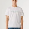 Camiseta de corte regular con estampado de logotipo Camiseta de corte regular con estampado de logotipo