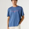 Camiseta de corte regular con estampado de logotipo