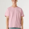 Camiseta de corte regular con estampado de logotipo