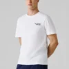 Camiseta de corte regular con estampado de logotipo