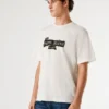 Camiseta de corte regular con estampado de logotipo