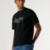 Camiseta de corte regular con estampado de logotipo