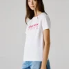 Camiseta de corte regular con estampado de logotipo Camiseta de corte regular con estampado de logotipo