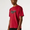 Camiseta de corte regular con estampado de logotipo Camiseta de corte regular con estampado de logotipo