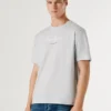 Camiseta de corte regular con estampado de logotipo