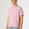 Camiseta de corte regular con estampado de logotipo