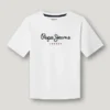 Camiseta de corte regular con estampado de logotipo Camiseta de corte regular con estampado de logotipo