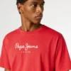Camiseta de corte regular con estampado de logotipo Camiseta de corte regular con estampado de logotipo
