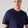 Camiseta de corte regular con estampado de logotipo Camiseta de corte regular con estampado de logotipo