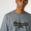 Camiseta de corte regular con estampado de logotipo