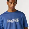 Camiseta de corte regular con estampado de logotipo