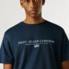 Camiseta de corte regular con estampado de logotipo