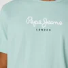 Camiseta de corte regular con estampado de logotipo