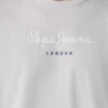 Camiseta de corte regular con estampado de logotipo