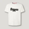 Camiseta de corte regular con estampado de logotipo