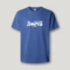 Camiseta de corte regular con estampado de logotipo