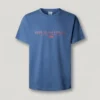 Camiseta de corte regular con estampado de logotipo
