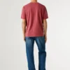 Camiseta de corte regular con logotipo bordado