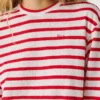 Camiseta de manga larga a rayas Camiseta de manga larga a rayas
