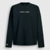 Camiseta de manga larga con estampado del logotipo Camiseta de manga larga con estampado del logotipo