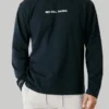 Camiseta de manga larga con estampado del logotipo Camiseta de manga larga con estampado del logotipo
