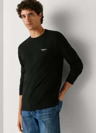 Camiseta de manga larga de corte ajustado