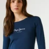 Camiseta de manga larga de corte ajustado