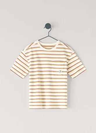 Camiseta de rayas de corte holgado