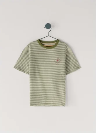Camiseta de rayas de corte regular