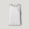 Camiseta de tirantes con tachuelas