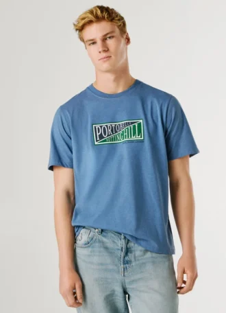 Camiseta estampada de corte regular