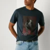Camiseta estampada de corte regular Camiseta estampada de corte regular
