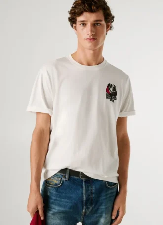 Camiseta estampada de corte regular