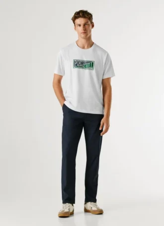 Camiseta estampada de corte regular
