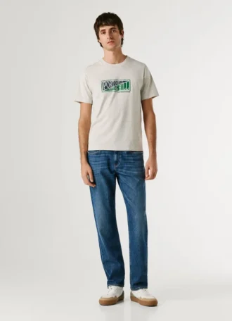 Camiseta estampada de corte regular