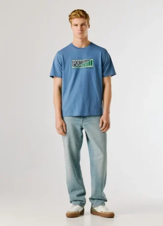 Camiseta estampada de corte regular
