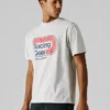 Camiseta estampada de corte regular Camiseta estampada de corte regular