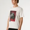 Camiseta estampada de corte regular Camiseta estampada de corte regular